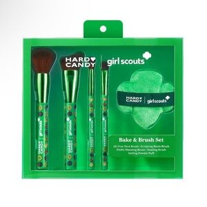 Hard Candy Girl Scouts Limited Edition Bake & Blend Brush Set; 5 pcs.